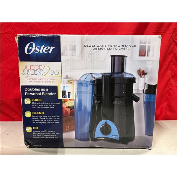 Oster Juice & Blend 2 Go Compact Juice Extractor & Personal Blender