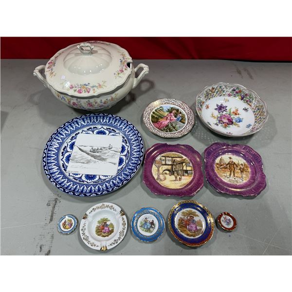 China & Porcelain Lot w/ Royal Doulton, Limoges, & More