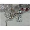 Image 3 : Glass Decanter Lot w/ Pinwheel Crystal
