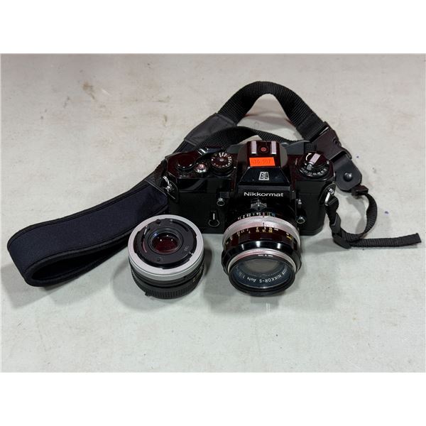 Nikon Nikkormat Camera Made in Japan & Additional Lens