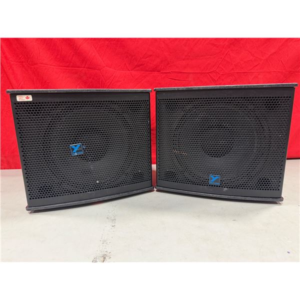 Pair of Yorkville nx10C Loudspeaker Enclosures