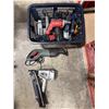 Image 2 : Lot of Assorted Power Tools w/ Nail Gun, Reciprocating Saw, Circular Saw, & More