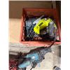 Image 4 : Lot of Assorted Power Tools w/ Nail Gun, Reciprocating Saw, Circular Saw, & More