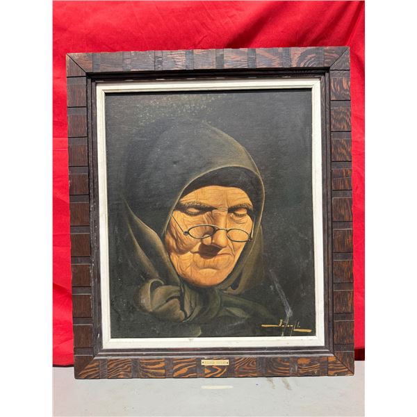 Framed Original Painting by Balogh Istvan
