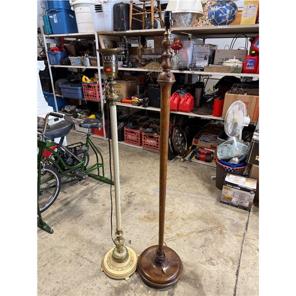 2 VTG Floor Lamps