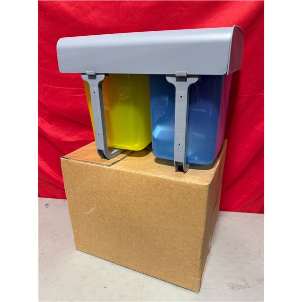 Under-Cabinet Two-Basket Waste System