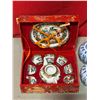 Image 2 : Chinese Tea Set & 2 Ginger Jars