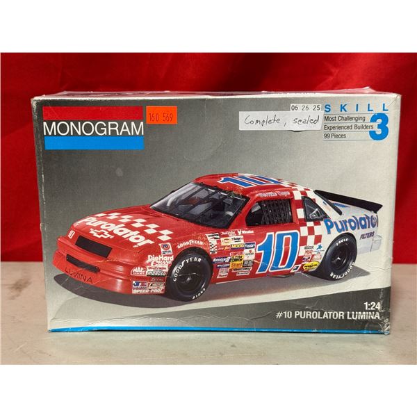 Monogram #10 Purolator Lumina 1:24 Scale Model Kit