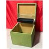Image 3 : VTG Vinyl Storage Ottoman