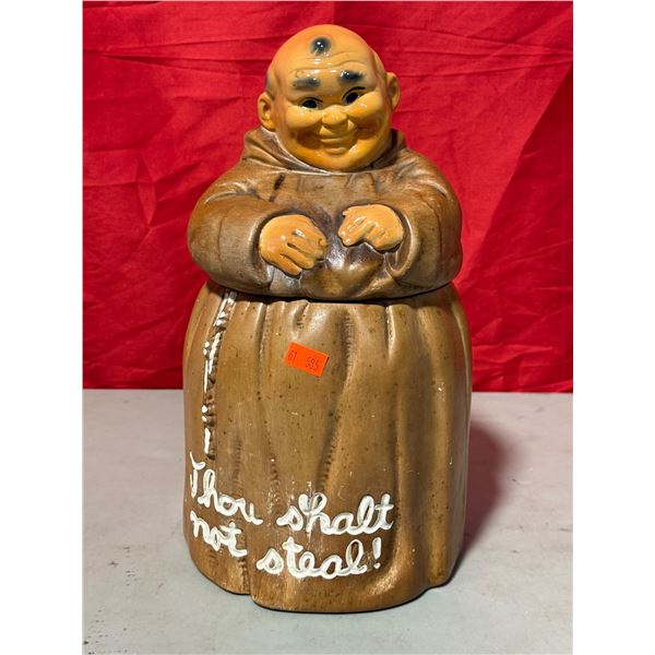 VTG Twin Winton "Friar Tuck" Monk Cookie Jar