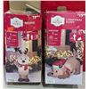 Image 1 : 2 Holiday Time Indoor/Outdoor Inflatables w/ Reindeer & Christmas Puppy