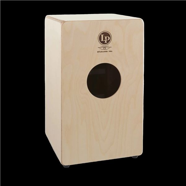 LP (Latin Percussion) - Woodshop Cajon with Black Artply Soundboard  - LP1491BS