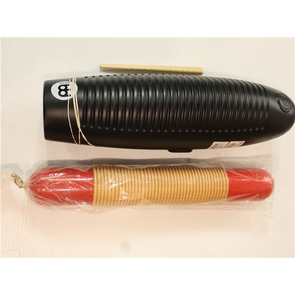 LOT OF 2 ASSORTED GUIROS