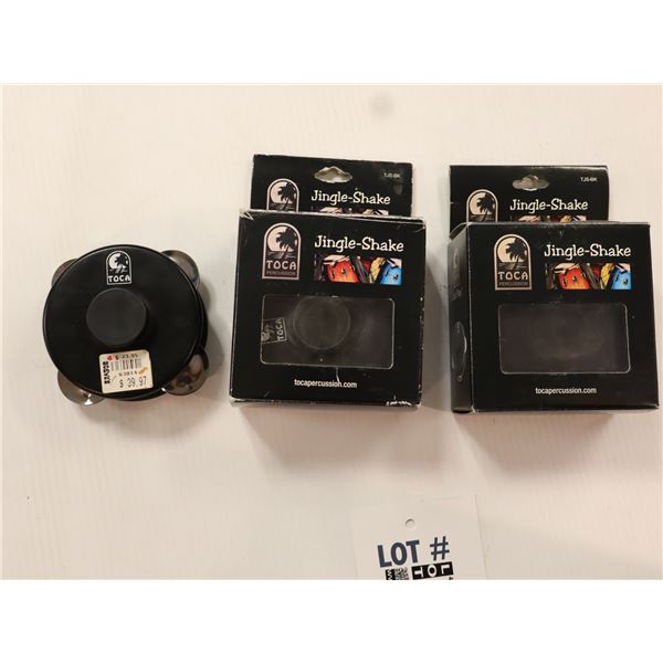 Lot de 3: D TOCA TJS-BK JINGLE SHAKER