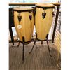 Image 1 : D MEINL CONGA 11&12 W/STAND HC512NT