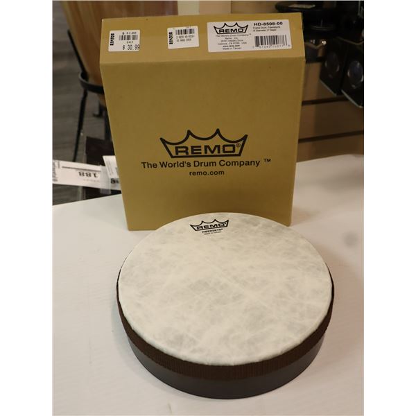 Lot de 4: Remo - Fiberskyn Frame Hand Drum - 2" x 8" - HD-8508-00
