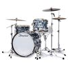 Image 2 : Slingerland - Radio King 3-Piece Shell Kit Black Diamond Pearl Wrap SLKTFPK22N03AH069