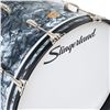 Image 4 : Slingerland - Radio King 3-Piece Shell Kit Black Diamond Pearl Wrap SLKTFPK22N03AH069