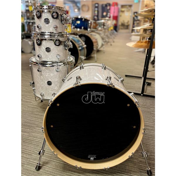 DW drums - Performance Series 4-piece Shell Kit White Marine