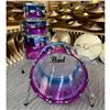 Image 1 : Pearl - Crystal Beat 4-Piece Shell Kit Cotton Candy Fade #734