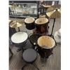 Image 3 : Westbury - 400 Series 5-Piece Studio Drumset Ruby Red Sparkle W465TC-RRS