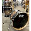 Image 1 : PDP - Concept Maple 3-Piece Shell Pack Charcoal Burst Lacquer PDCM18BPSCB