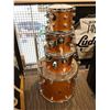 Image 1 : DW PERFORMANCE GOLD SPARKLE 8/10/12/18" DRUMS