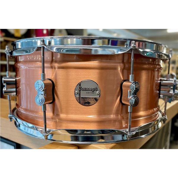 PDP - Concept Series Snare 6.5x14 Brushed Copper PDSN6514NBCC