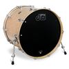 Image 1 : DW Drums - Performance Series Bass Drum 18x22 Bermuda Sparkle Finish Ply DRPF1822KKBR