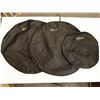 Image 1 : LOT OF 3 ASSORTED CRESENT CYMBAL BAGS