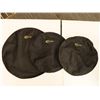 Image 1 : LOT OF 3 ASSORTED CRESENT CYMBAL BAGS