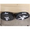 Image 3 : LOT OF 4pcs (2-TOPS, 2-BOTTOMS) OF MISMATCHED DRUM STOOLS