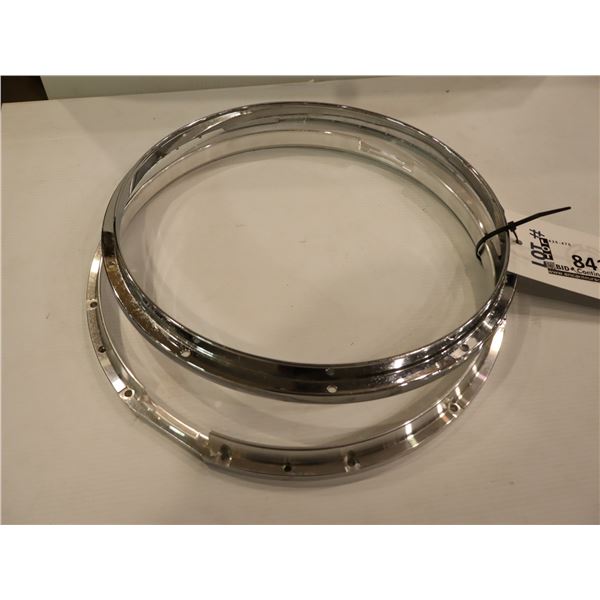 LOT OF 2 DIE CAST 14" HOOPS