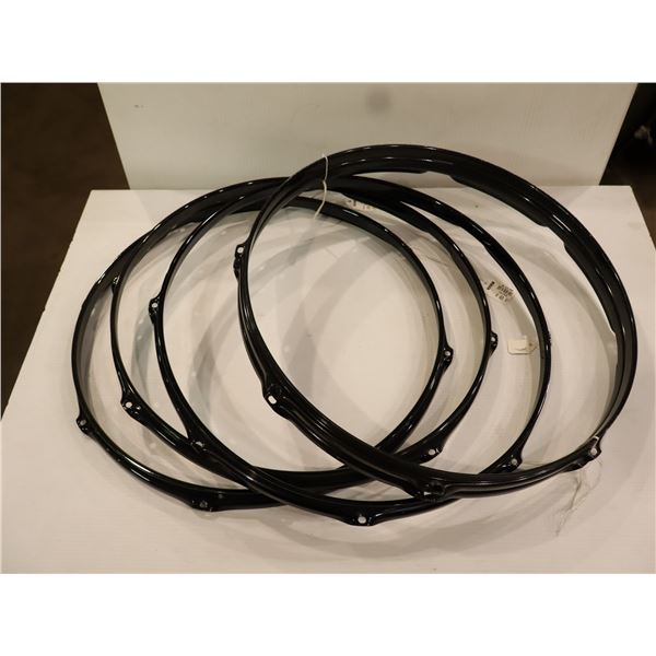 Lot de 5: DP PEARL RIMS SH1608 BLACK