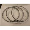 Image 1 : LOT OF 3pcs OF 13" ASSORTED DRUM HOOPS