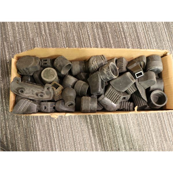 LOT OF +/-50pcs OF ASSORTED STAND AND RACK RUBBER FEET