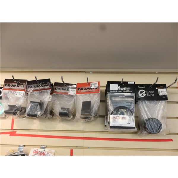 LOT OF 34pcs OF ASSORTED DRUM MUTES