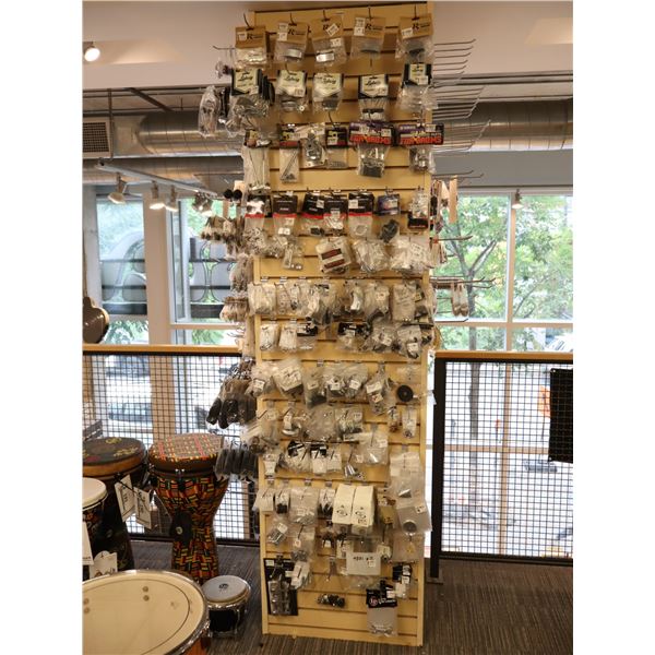 LOT OF ASSORTED DRUM PARTS