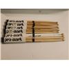 Image 1 : LOT OF 6 PAIRS ASSORTED PROMARK DRUMSTICKS