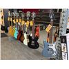 Image 2 : SAMPLE OF WHAT'S COMING — Electric guitars from Fender, Schecter and other popular brands.