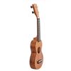 Image 2 : Mahalo - Slimline Series Soprano Ukulele With Carry Bag, Transparent Brown - MS1-TBR