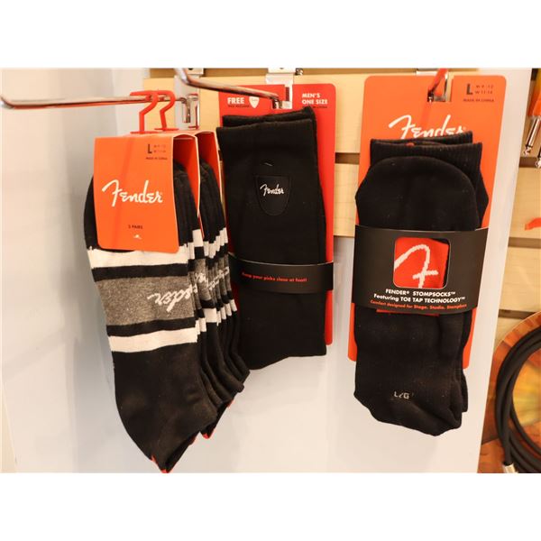 LOT OF 5pkgs OF ASSORTED FENDER SOCKS