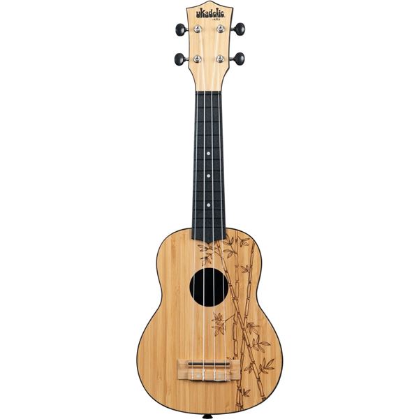 Kala - Soprano Ukadelic Wood Top Series Bamboo UK-BAMBOO