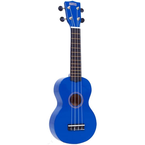 Mahalo - Soprano Ukulele w/ Bag Rainbow Series -Blue