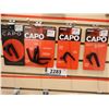 Image 1 : LOT OF 4 ASSORTED D'ADDARIO CAPOS