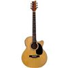 Image 1 : BeaverCreek - BCTD101CE Cutaway with Pick-up EQ & Built-in Tuner Natural