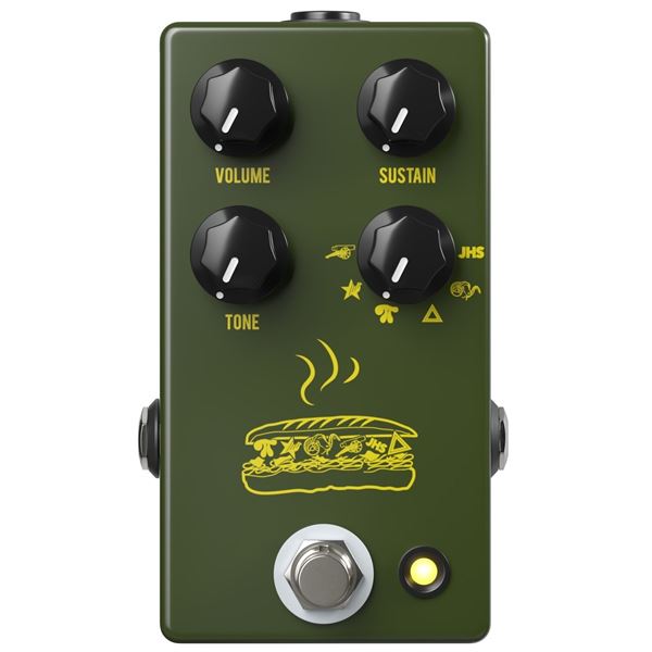 JHS Pedals - Muffuletta Army Green Distortion / Fuzz