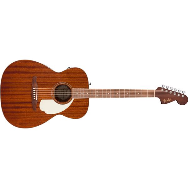 Fender - California Standard Monterey™ E - Sapele Top - Ivory Pickguard - Natural Sapele