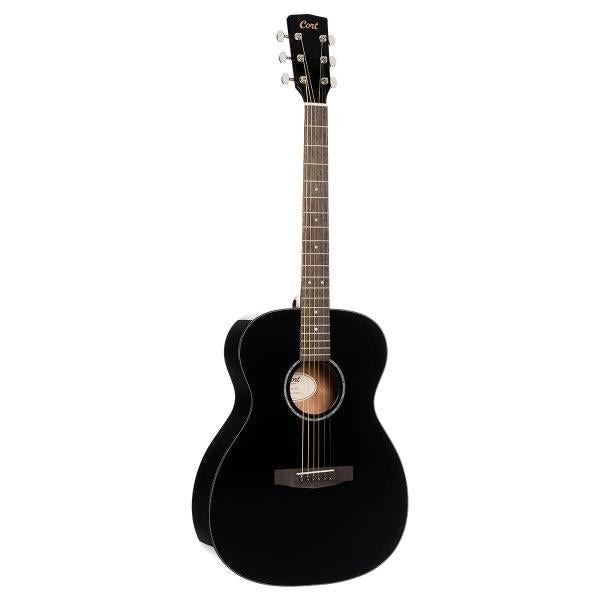 Cort Guitars - Luce Series Acoustic Guitar Black Gloss L60-BK