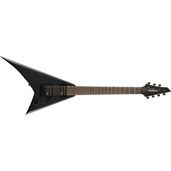 Jackson - JS Series Rhoads JS22-7 RR HT -  Amaranth Fingerboard -  Satin Black  - 291-0137-568
